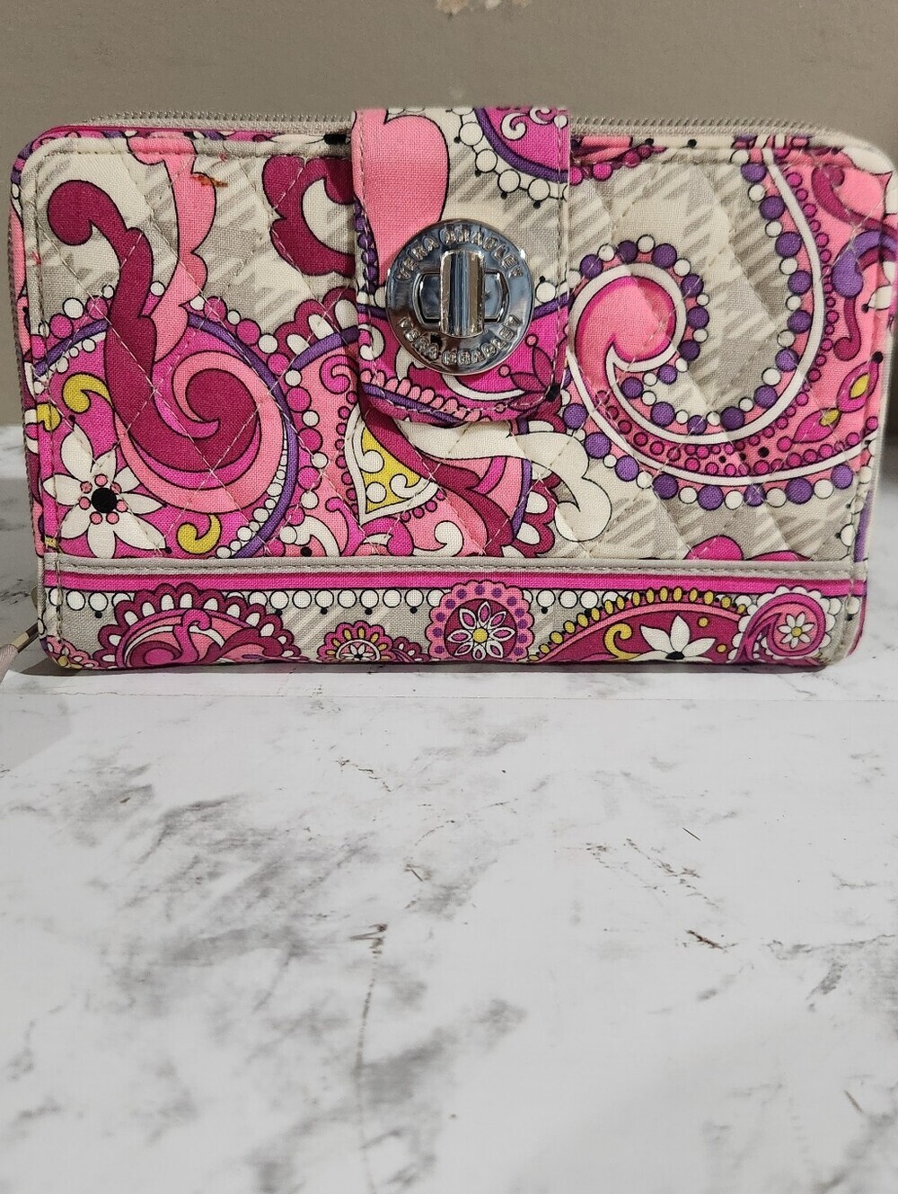 Vera Bradley Wallet pink print